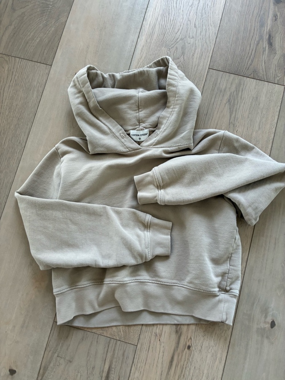 Neutral Beige Hoodie - Cotton Citizen (If Visible)